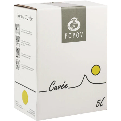 Cuvee Bijelo Bag in box 5L - Popov - Makedonske Delicije