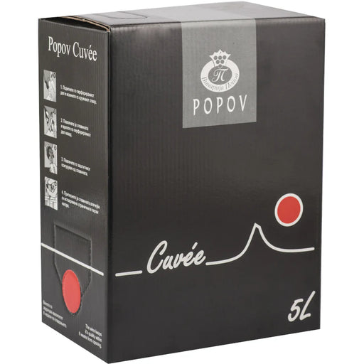 Cuvee Crno Bag in box 5L - Popov - Makedonske Delicije