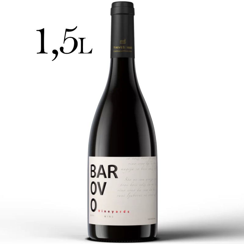 Barovo crno, magnum 1,5L - Tikveš - Makedonske Delicije