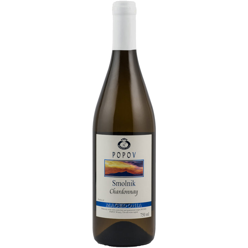 Chardonnay Smolnik 0,75L - Popov - Makedonske Delicije