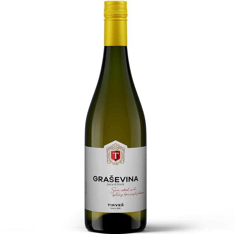 Graševina 0,75L - Tikveš - Makedonske Delicije