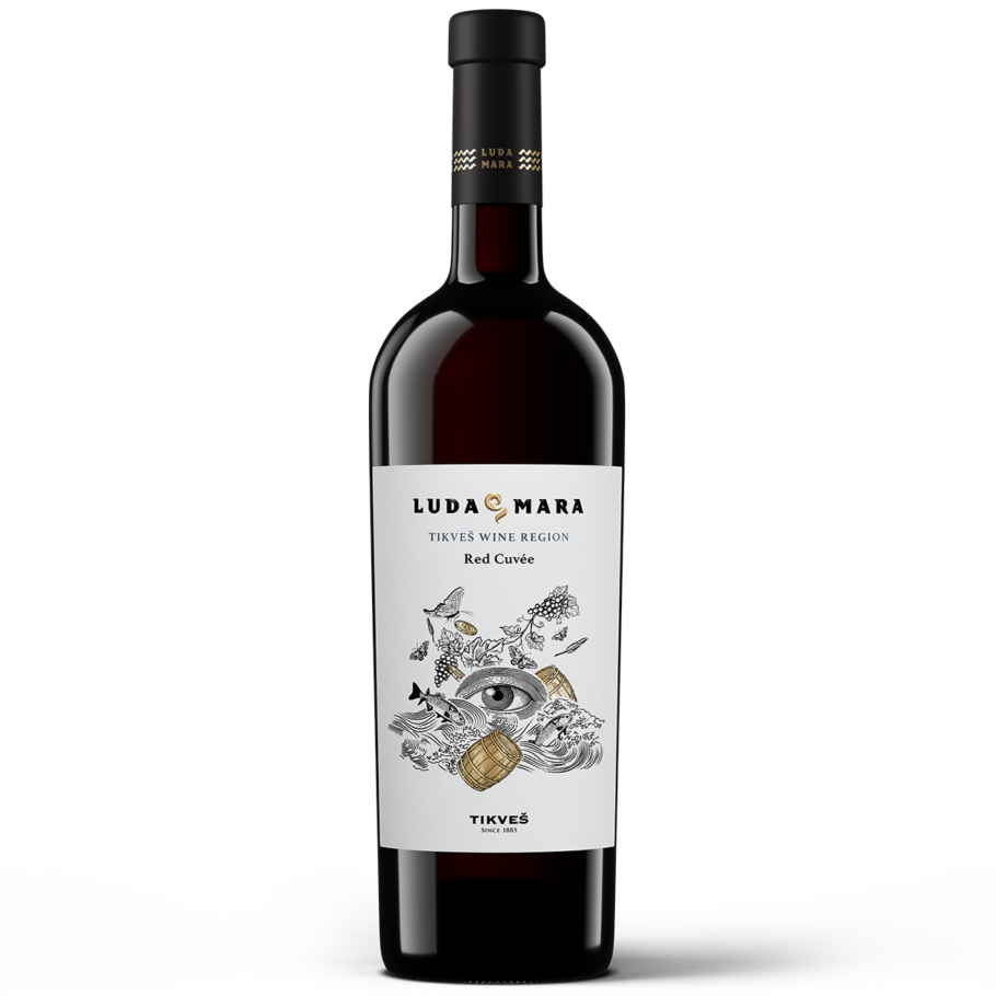 Cuvée Luda Mara crno 0,75L - Tikveš