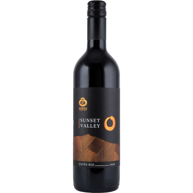 Sunset Valley Cuvee crno 0,75L - Popov - Makedonske Delicije