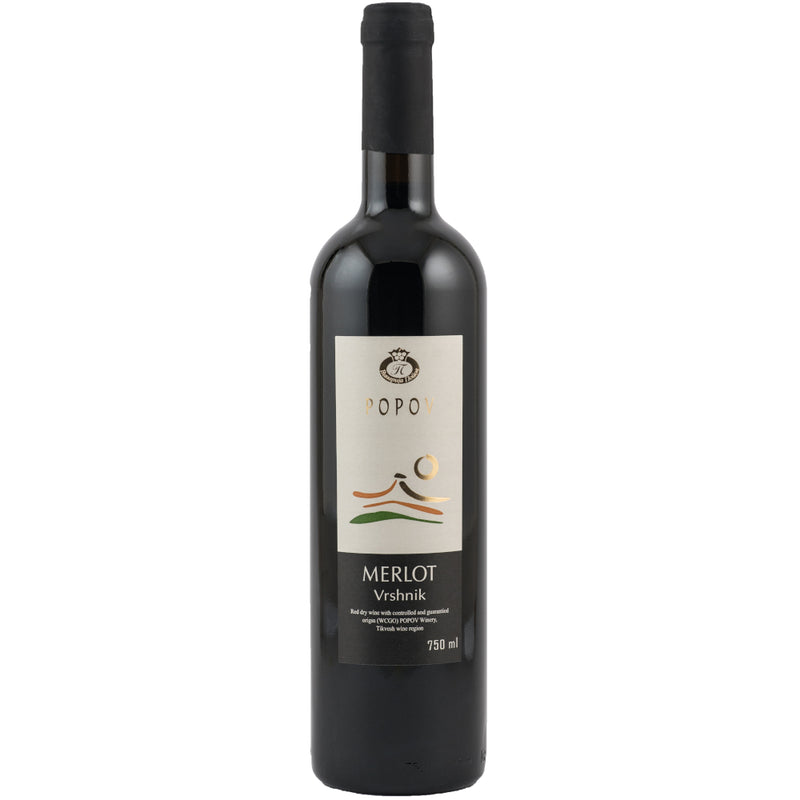 Merlot Vrshnik 0,75L - Popov