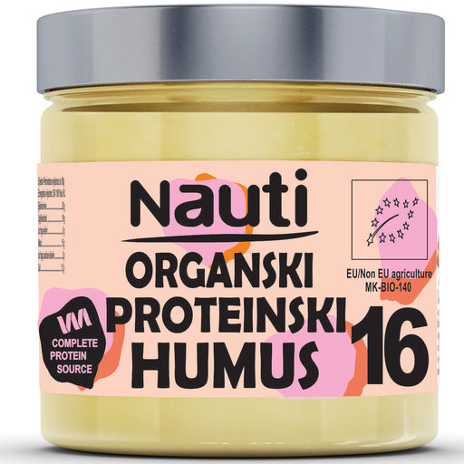 Organski Proteinski Humus 16, 185g - Nauti - Makedonske Delicije