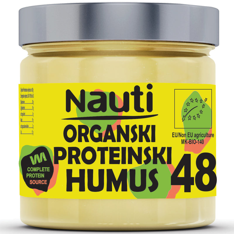 Organski Proteinski Humus 48, 185g - Nauti - Makedonske Delicije