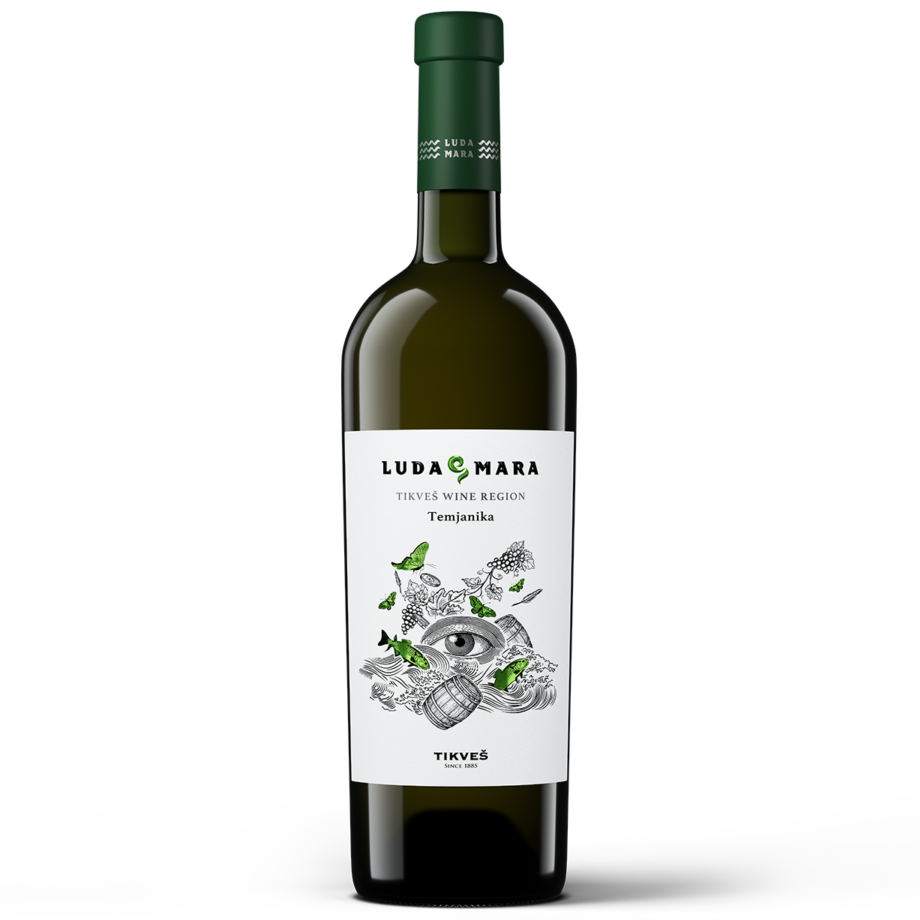 Temjanika Luda Mara 0,75L - Tikveš - Makedonske Delicije