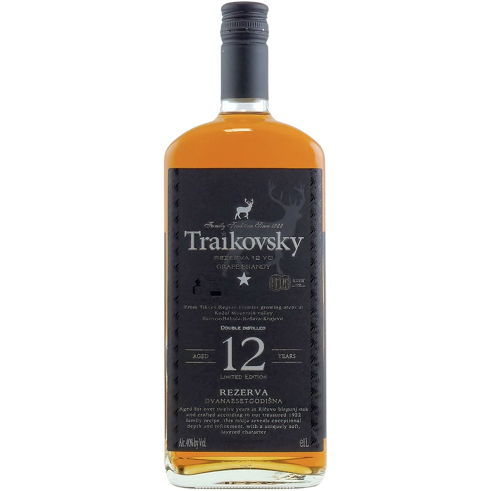 Lozova Rakija Rezerva 12YO 1L  - Traikovsky