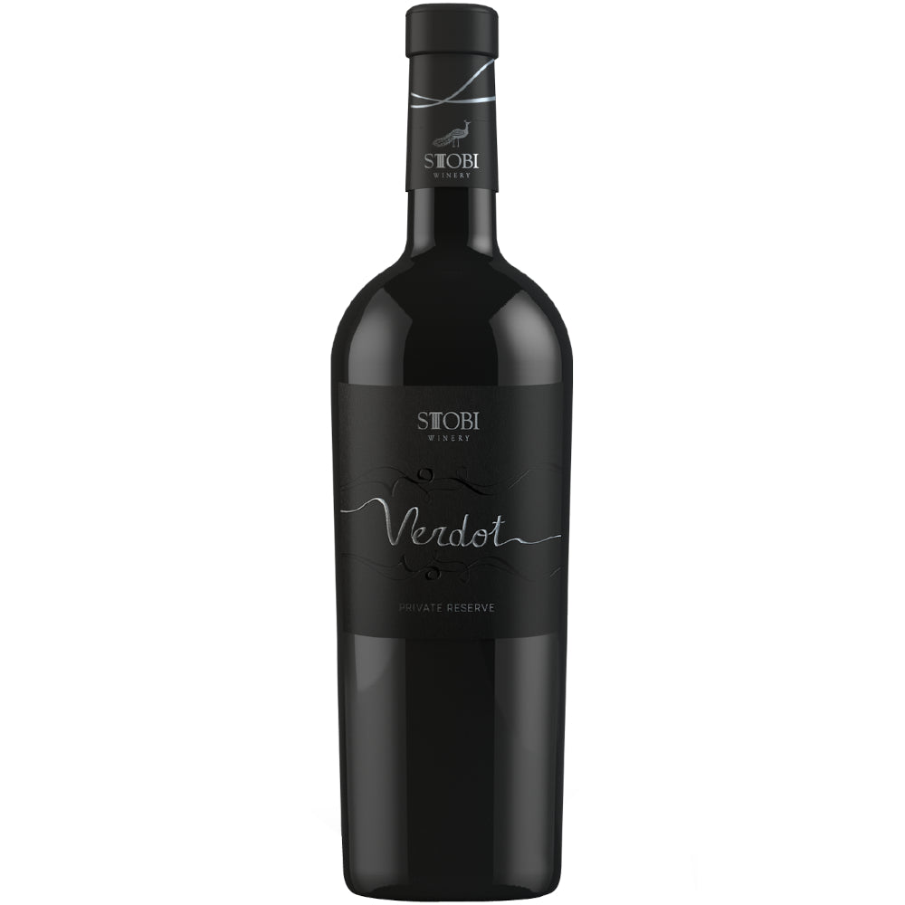 Verdot 0,75L - Stobi - Makedonske Delicije