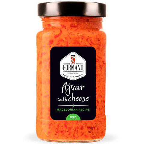 Ajvar sa sirom URNEBES blagi 490g - Gurmano - Makedonske Delicije