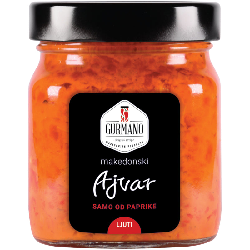 Ajvar ljuti Gurmano 300 g - Makedonske Delicije