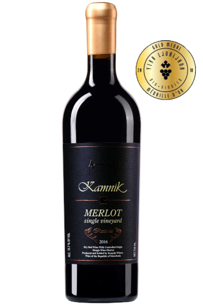Chateau Kamnik - Merlot Single Vineyard Reserva - Makedonske Delicije