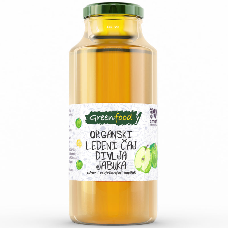 Ledeni čaj Divlja jabuka Greenfood 250ml - Makedonske Delicije