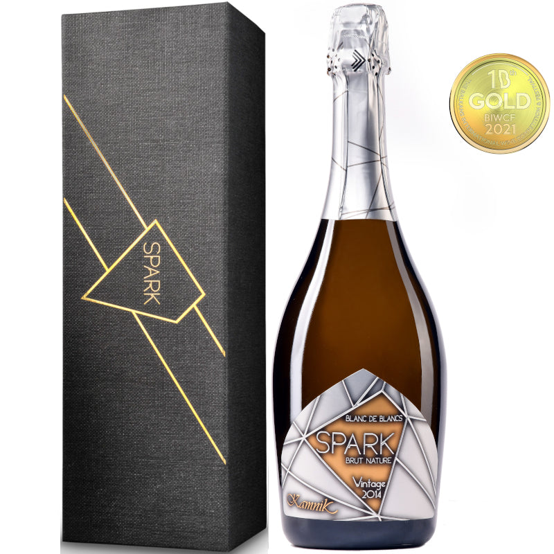 Spark Brut Nature, Blanc de Blancs 0,75L - Chateau Kamnik - Makedonske Delicije