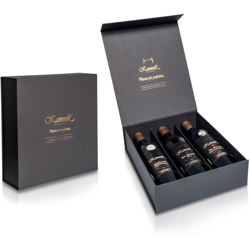 Luksuzna Poklon kutija za vino - Kamnik - Makedonske Delicije