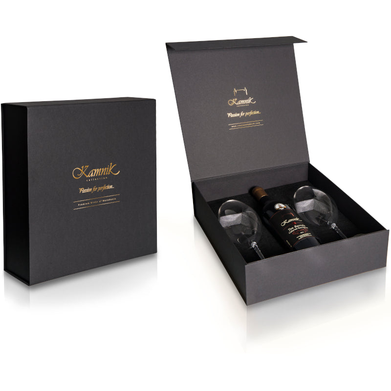 Luksuzna Poklon kutija za Crno vino - Kamnik