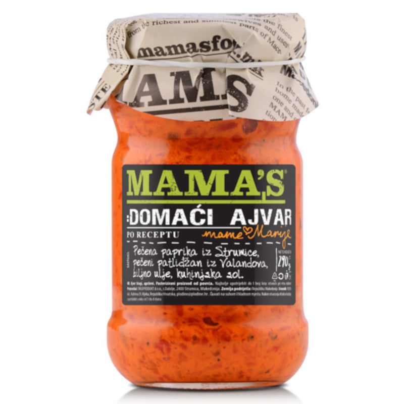 Ajvar blagi Mama's 290 g - Makedonske Delicije