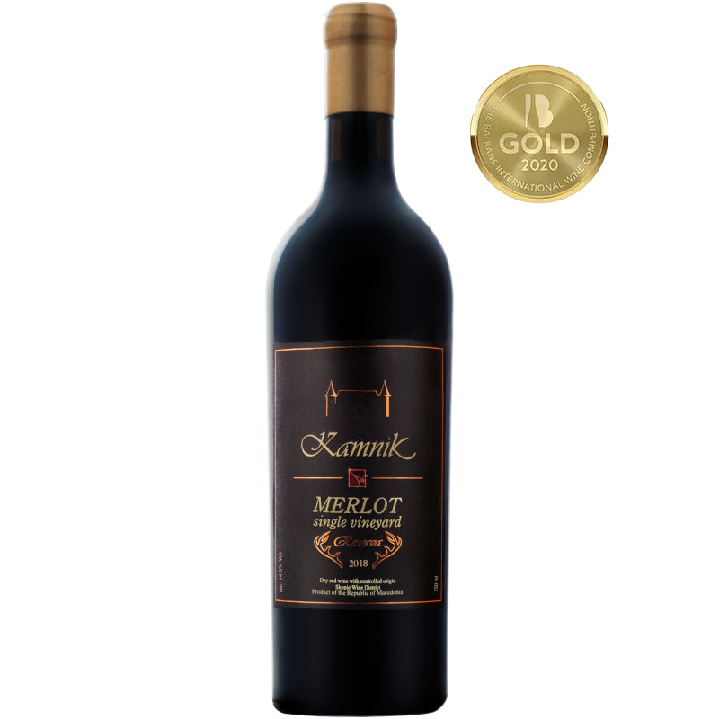 Merlot Single Vineyard Reserva 0,75L - Chateau Kamnik - Makedonske Delicije