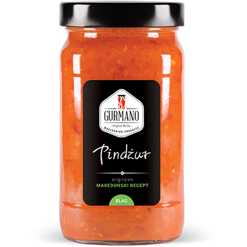 Pindžur blagi 490g - Gurmano - Makedonske Delicije