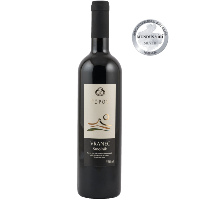 Vranec Smolnik 0,75L - Popov - Makedonske Delicije